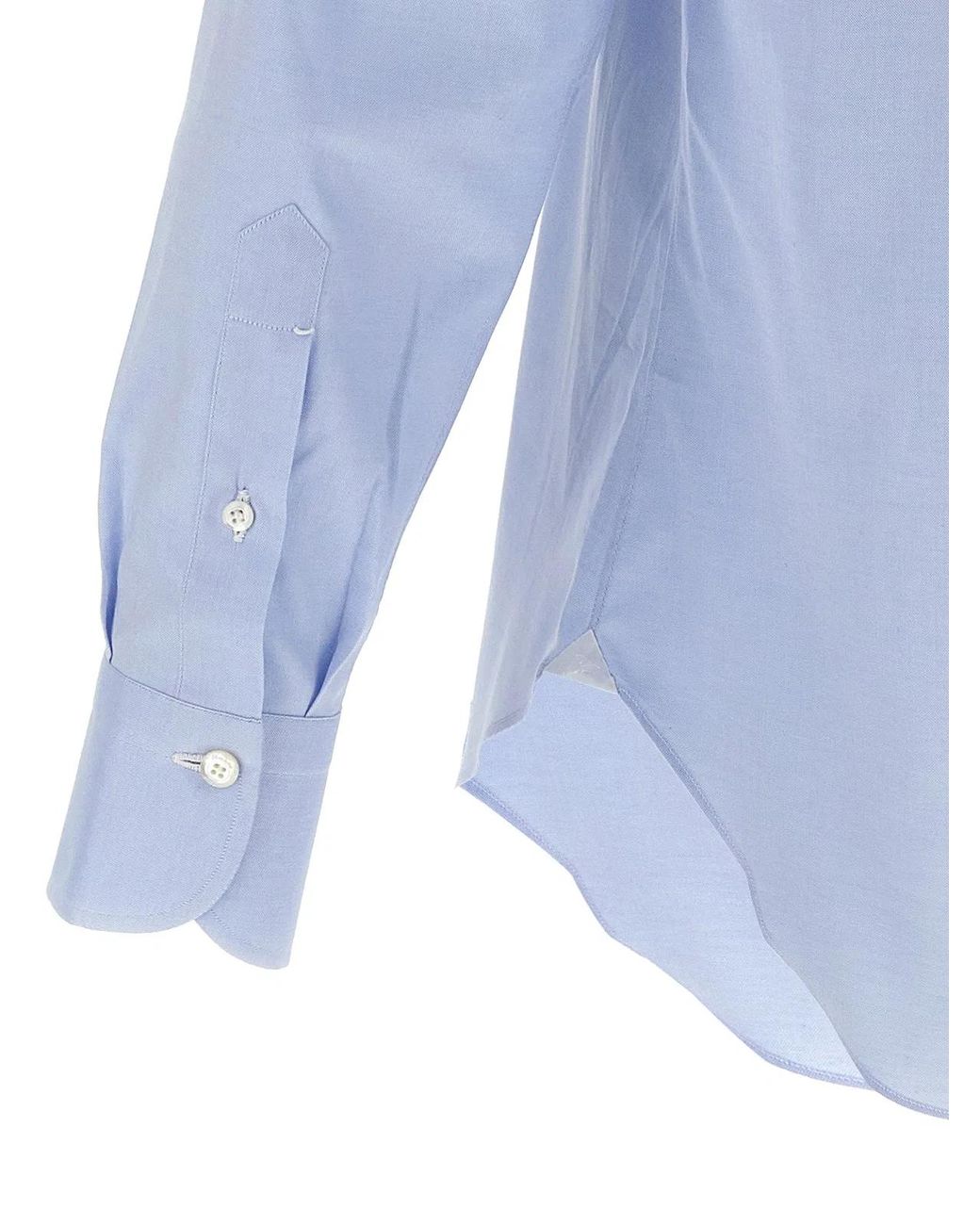 Finamore 1925 Blue 'Napoli' Shirt for men