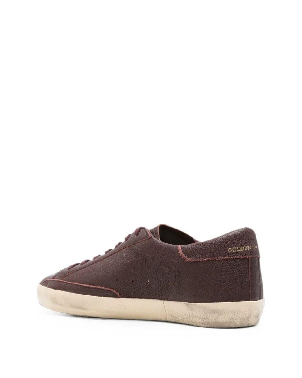 Golden Goose Deluxe Brand Brown Super-Star Distressed-Effect Sneakers for men