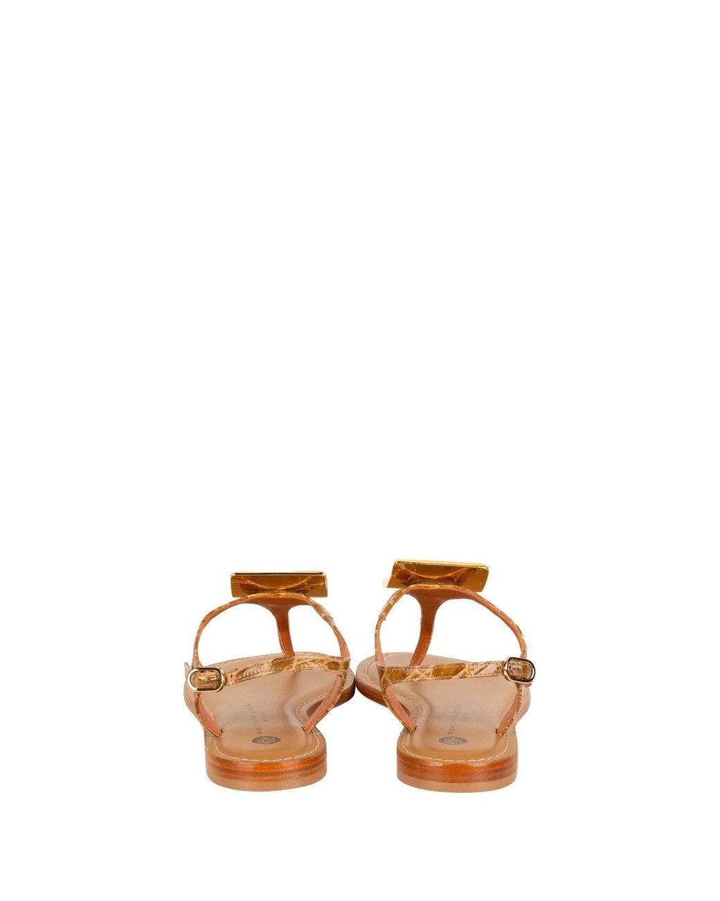 Roberto Festa Brown Flip Flops Procida Light
