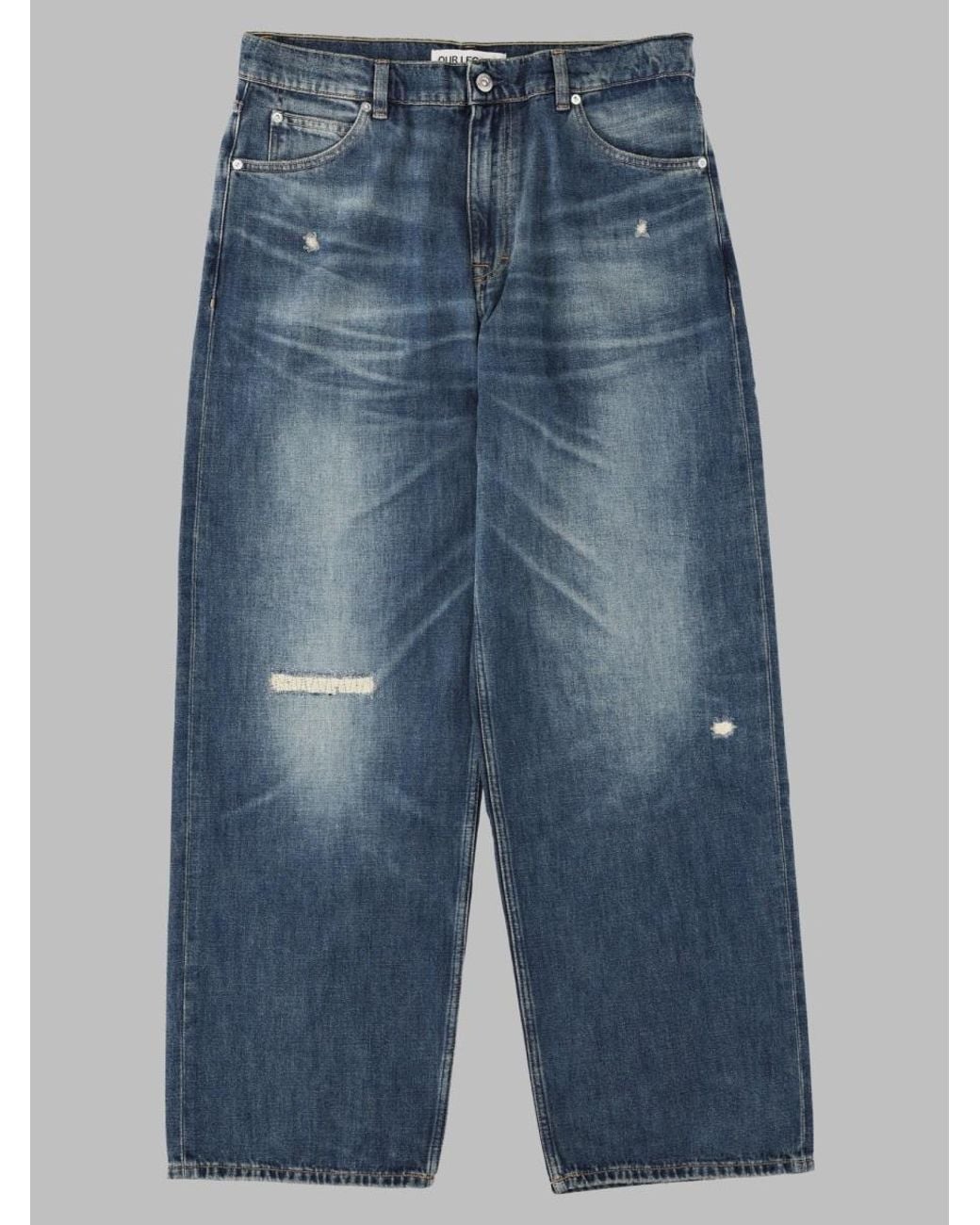 Our Legacy Blue Forever Love Wash Jeans for men