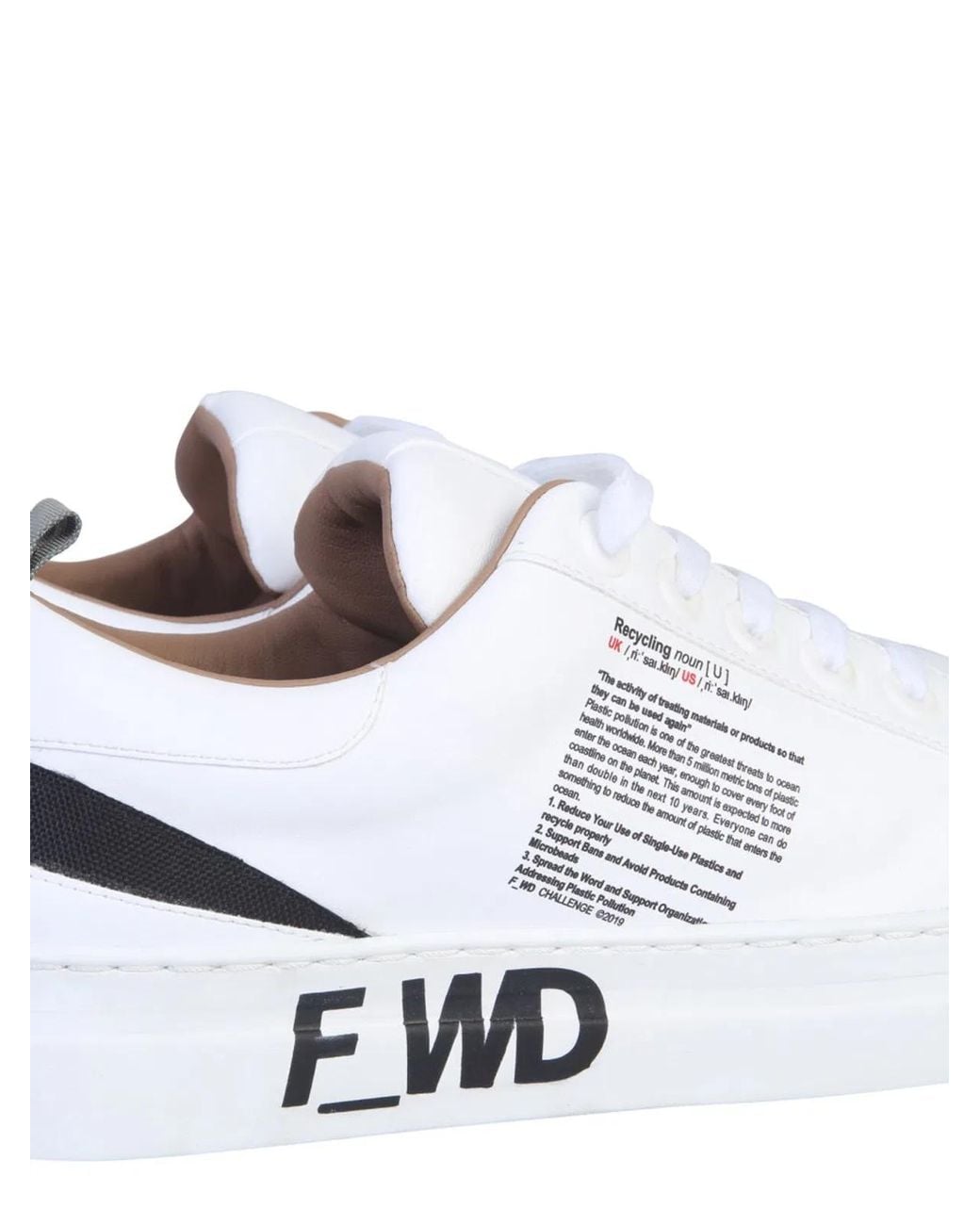 Forward White Ecoleather Sneaker