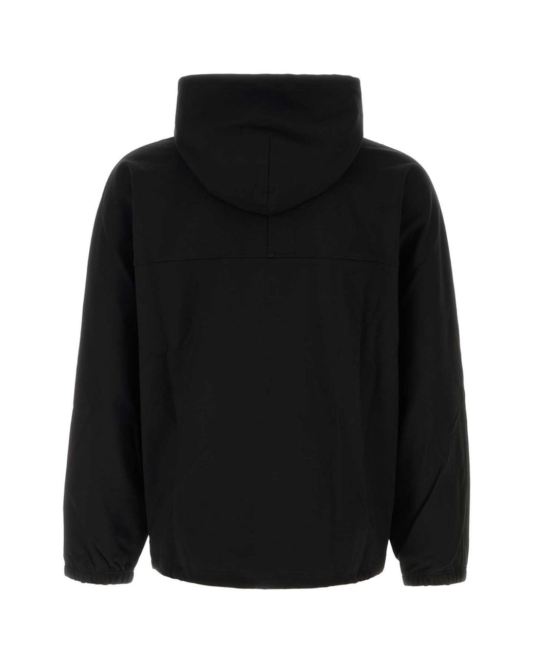 Prada Black Stretch T-Shirt Reversible Sweatshirt for men