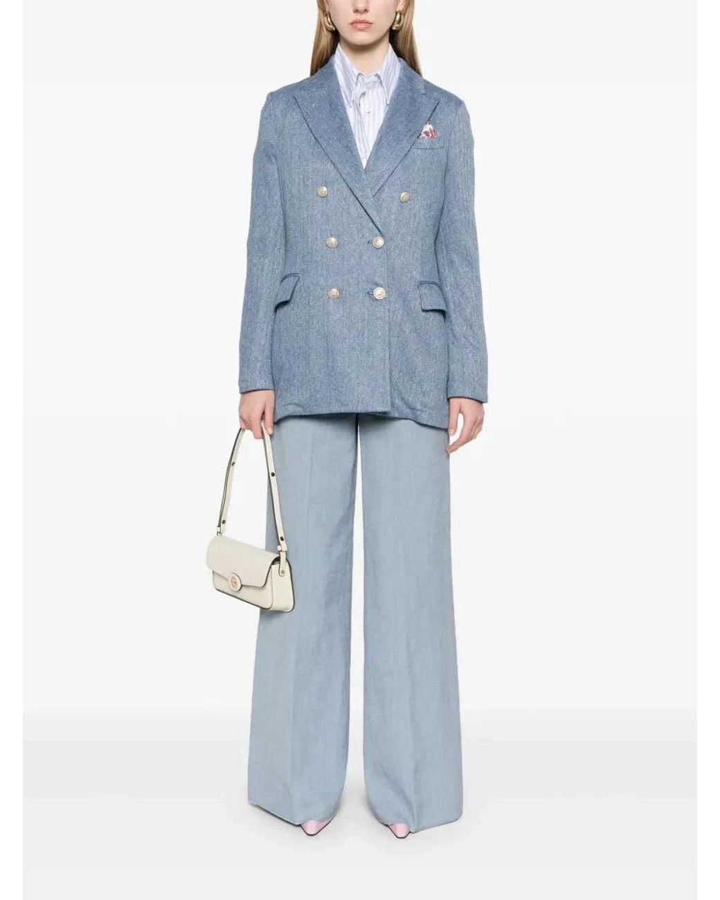 Circolo 1901 Blue Clothing Jackets