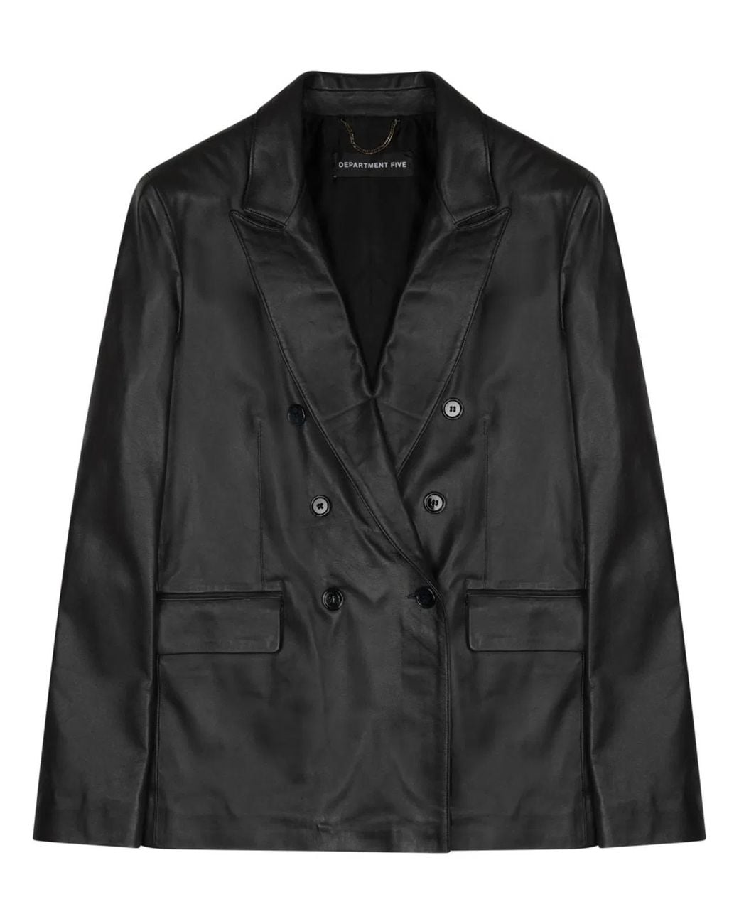 Department 5 Black Blazer Doppiopetto "Arielle"