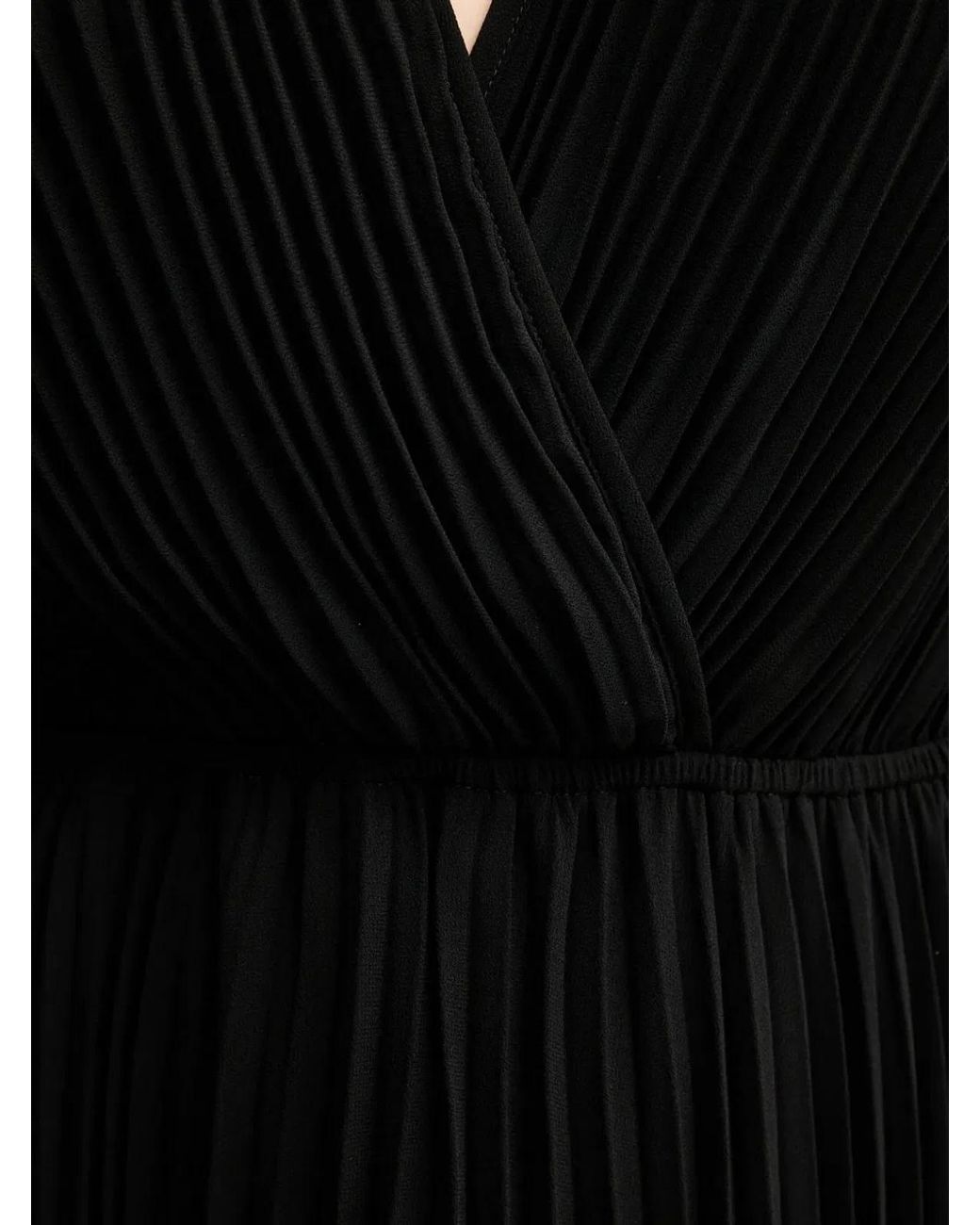 Twinset Black Silk Casual Dress