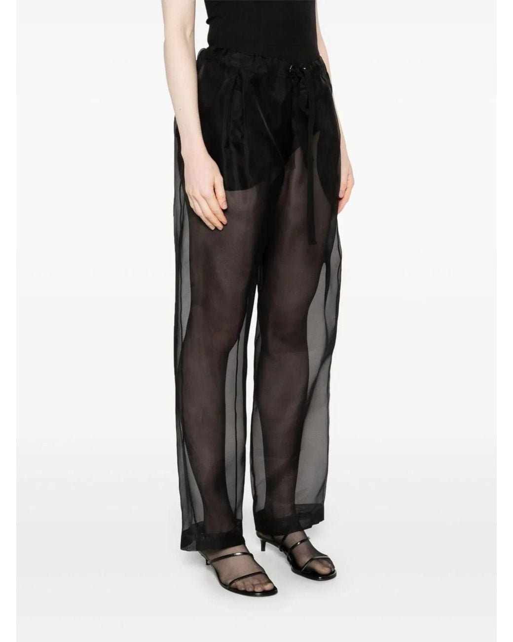 Khaite Gray Trenton Pant