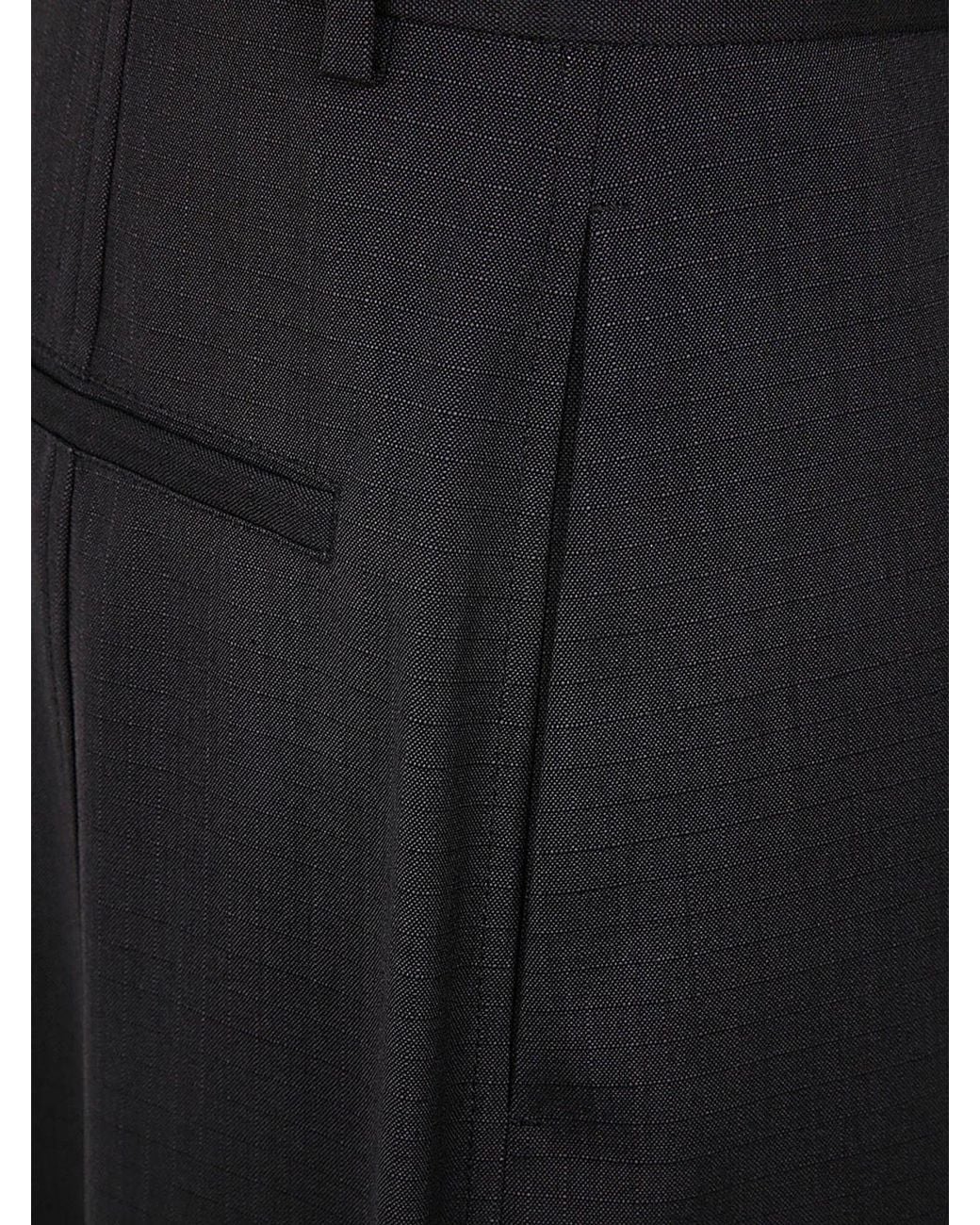 Jil Sander Blue Relaxed Fit Trouser for men