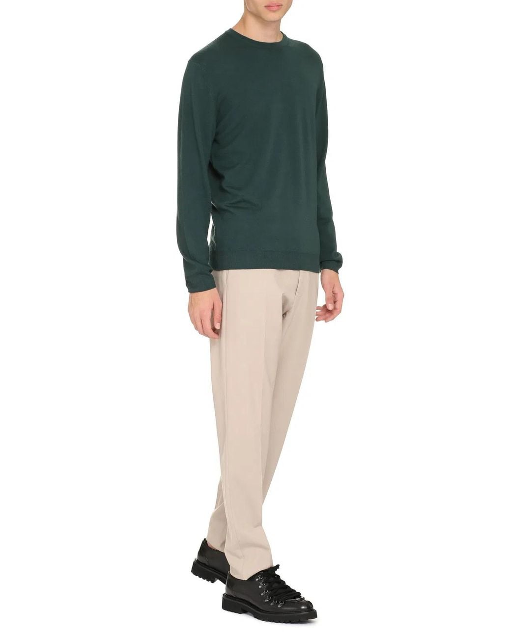 THE (Alphabet) Green The (Knit) for men
