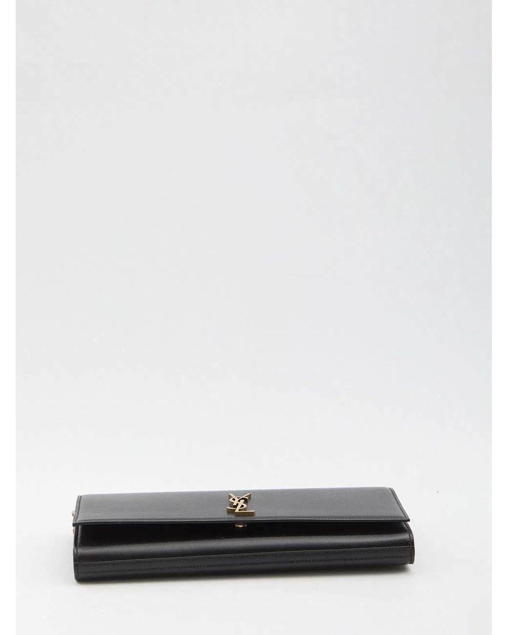 Saint Laurent Black Kate Clutch