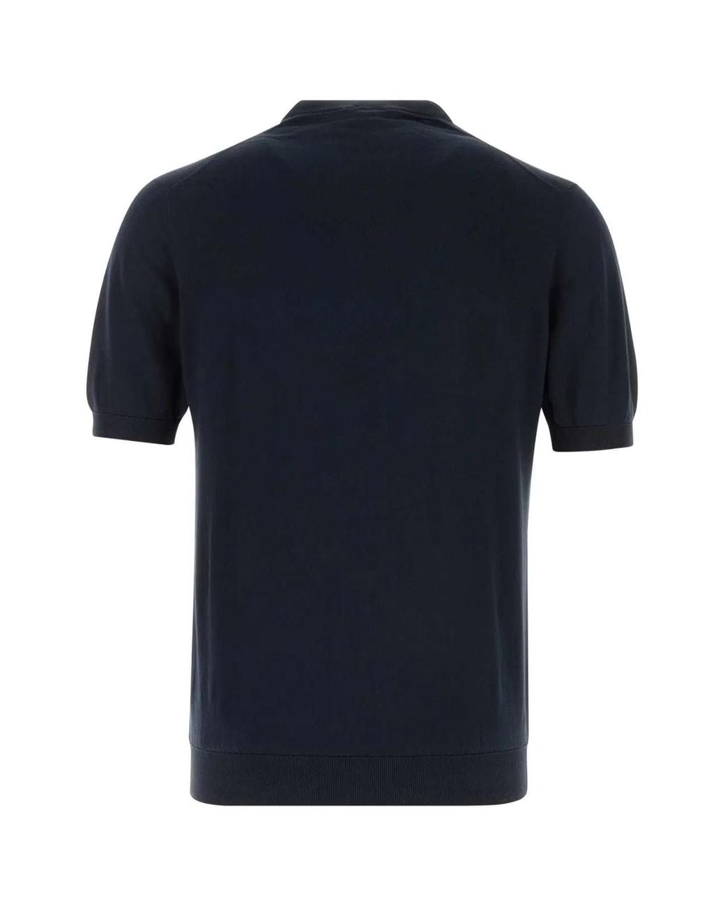 Fedeli Blue Girocollo Mc for men