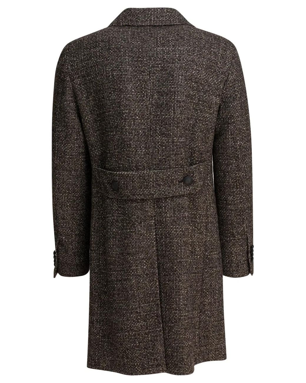 Tagliatore Gray Wool Blend Jacket for men