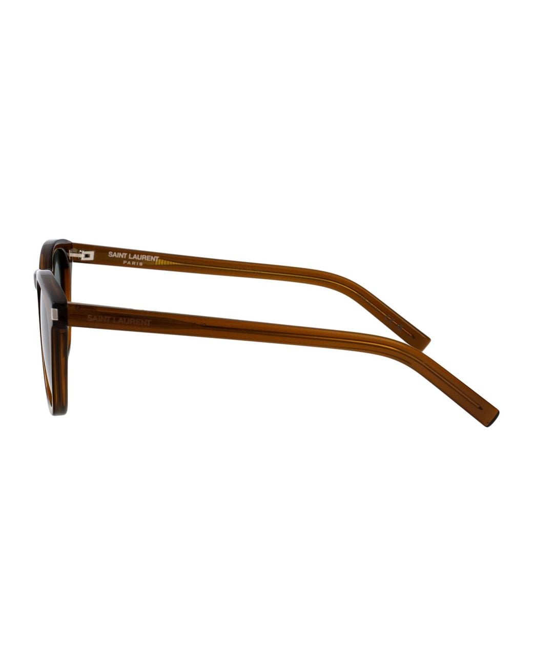 Saint Laurent Green Acetate Sunglasses