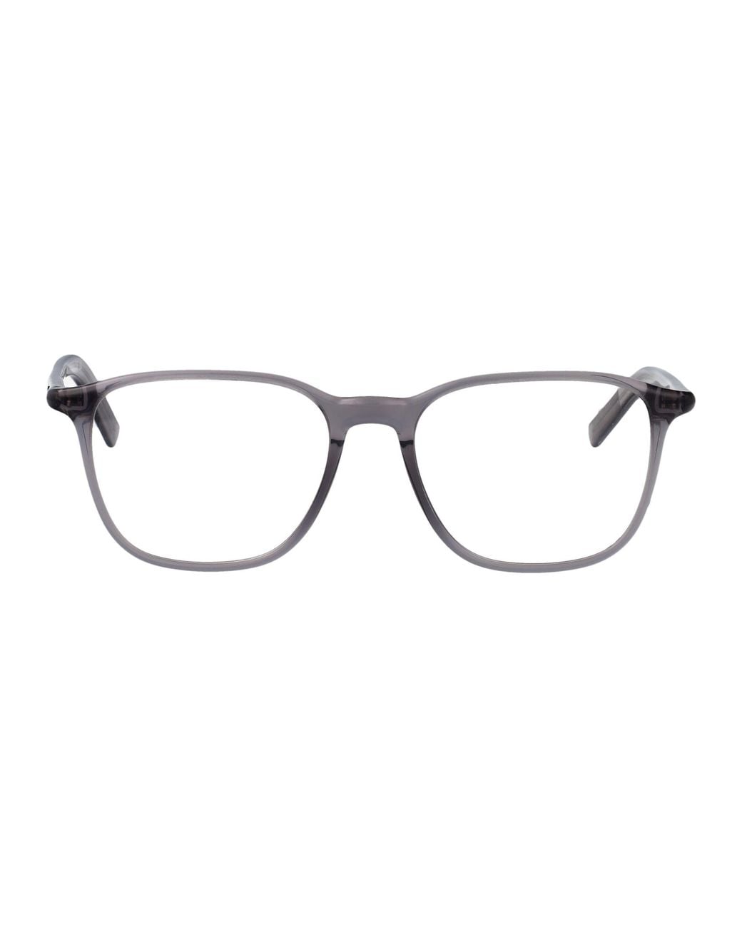 Montblanc Brown Transparent Recycled Injected Acetate Glasses