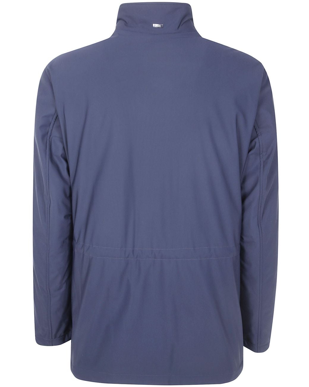 Herno Blue Sub-Zero Stretch Nylon Down Jacket for men