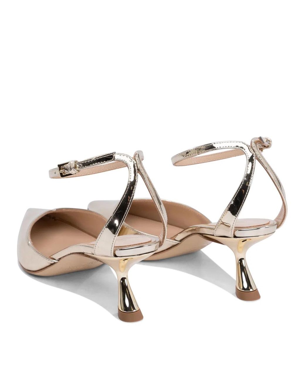 Ninalilou White Rubber Heeled Shoes