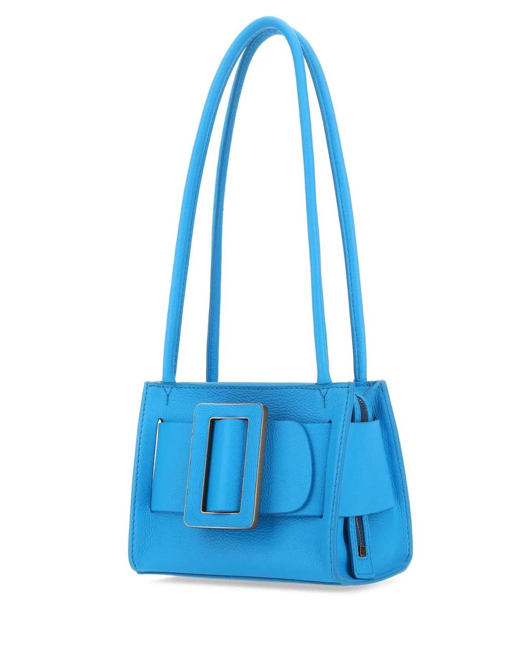 Boyy Blue Light Leather Bobby 18 Soft Shoulder Bag