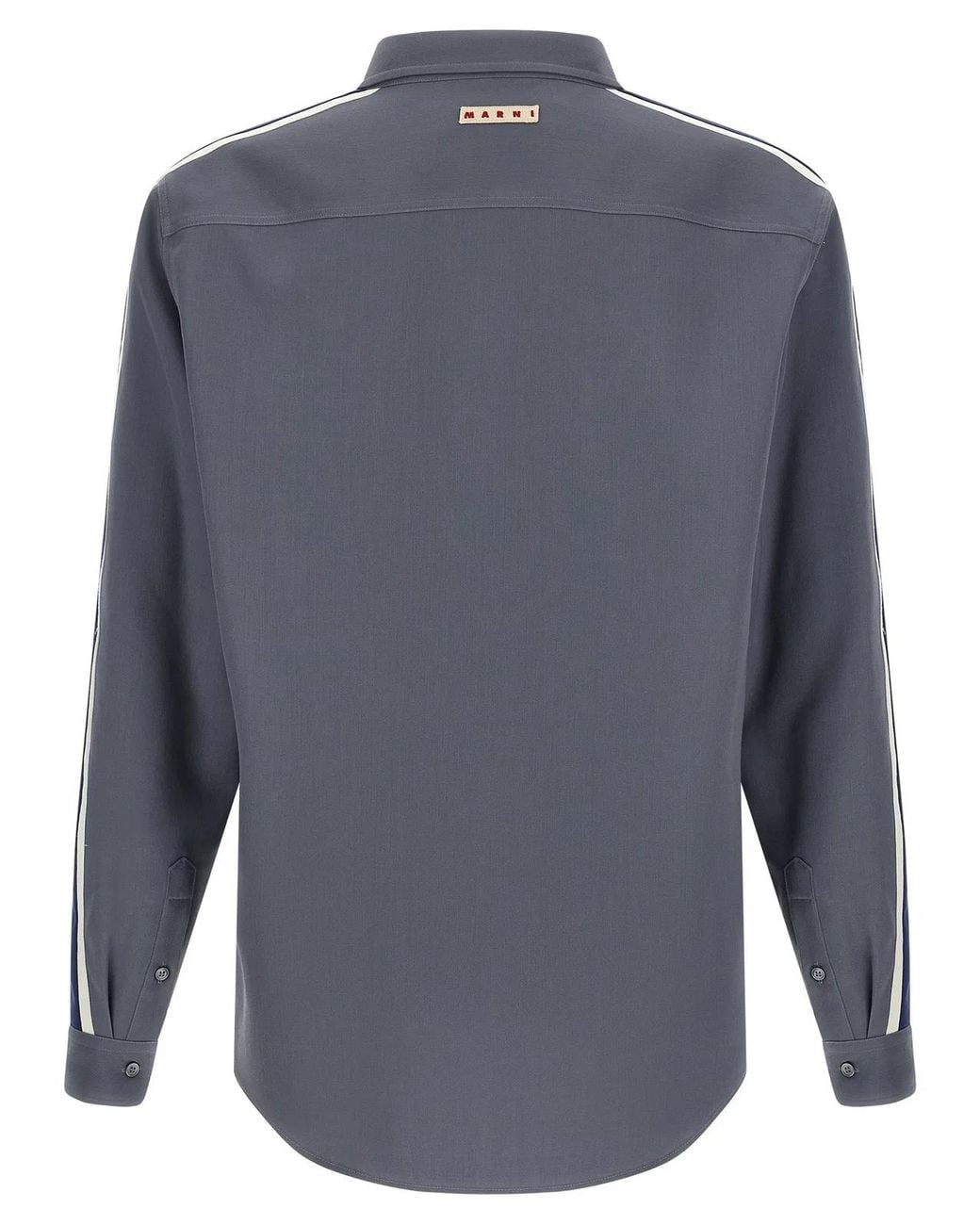 Marni Blue Wool Shirt for men
