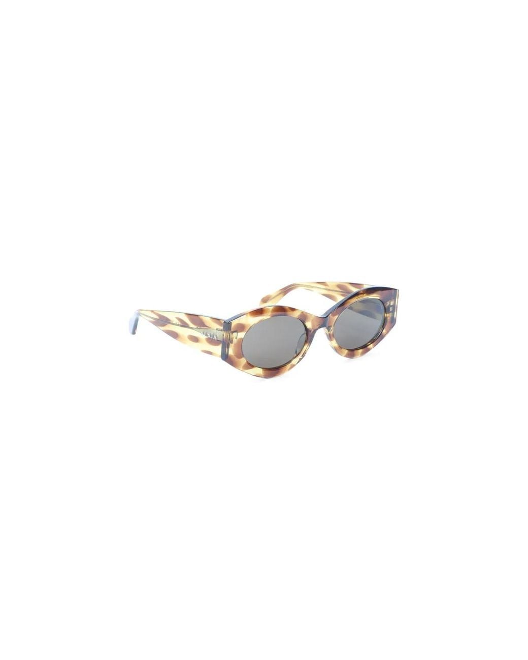 Alaïa White Alaia Acetate Sunglasses