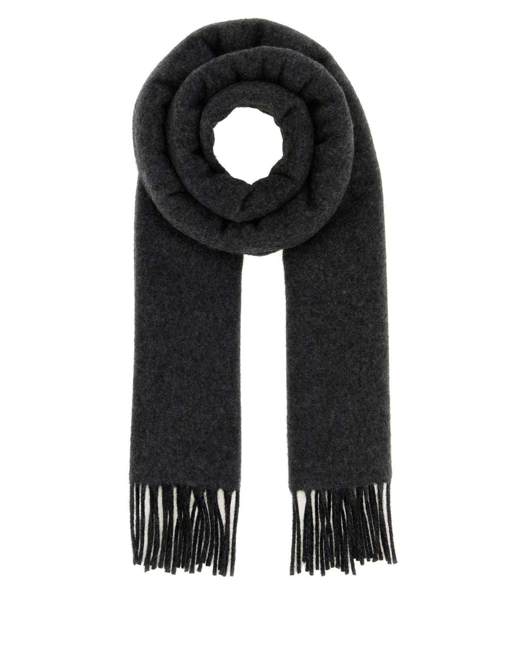 Fendi Black Sciarpa Bicolore for men