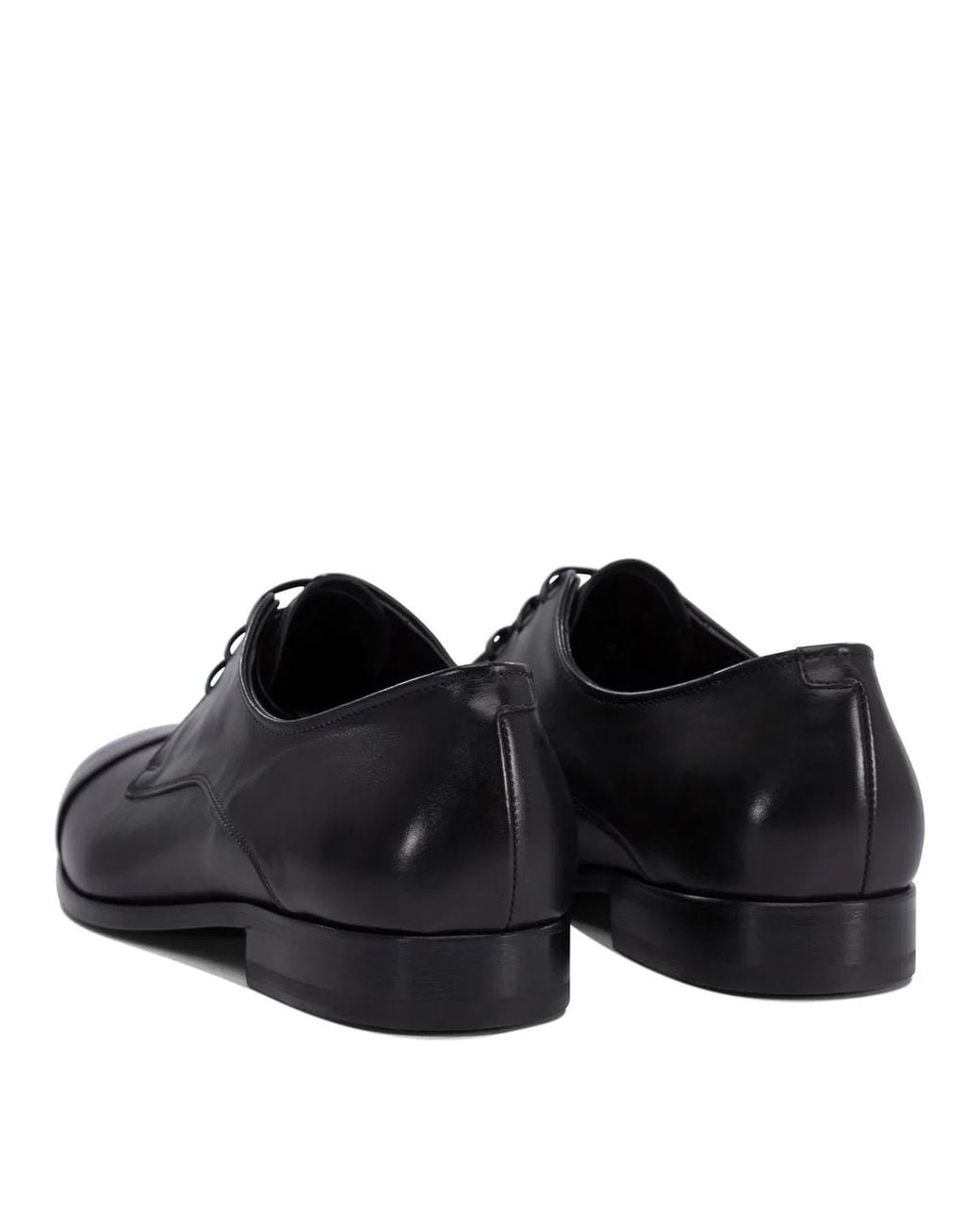 Fabi Black Lace-Up Shoes for men