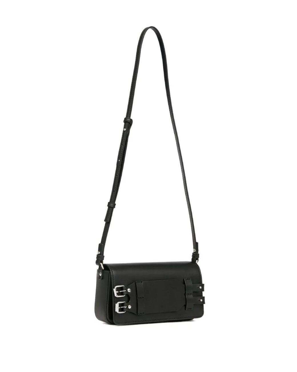 MM6 by Maison Margiela Black Bracelet Leather Handbag