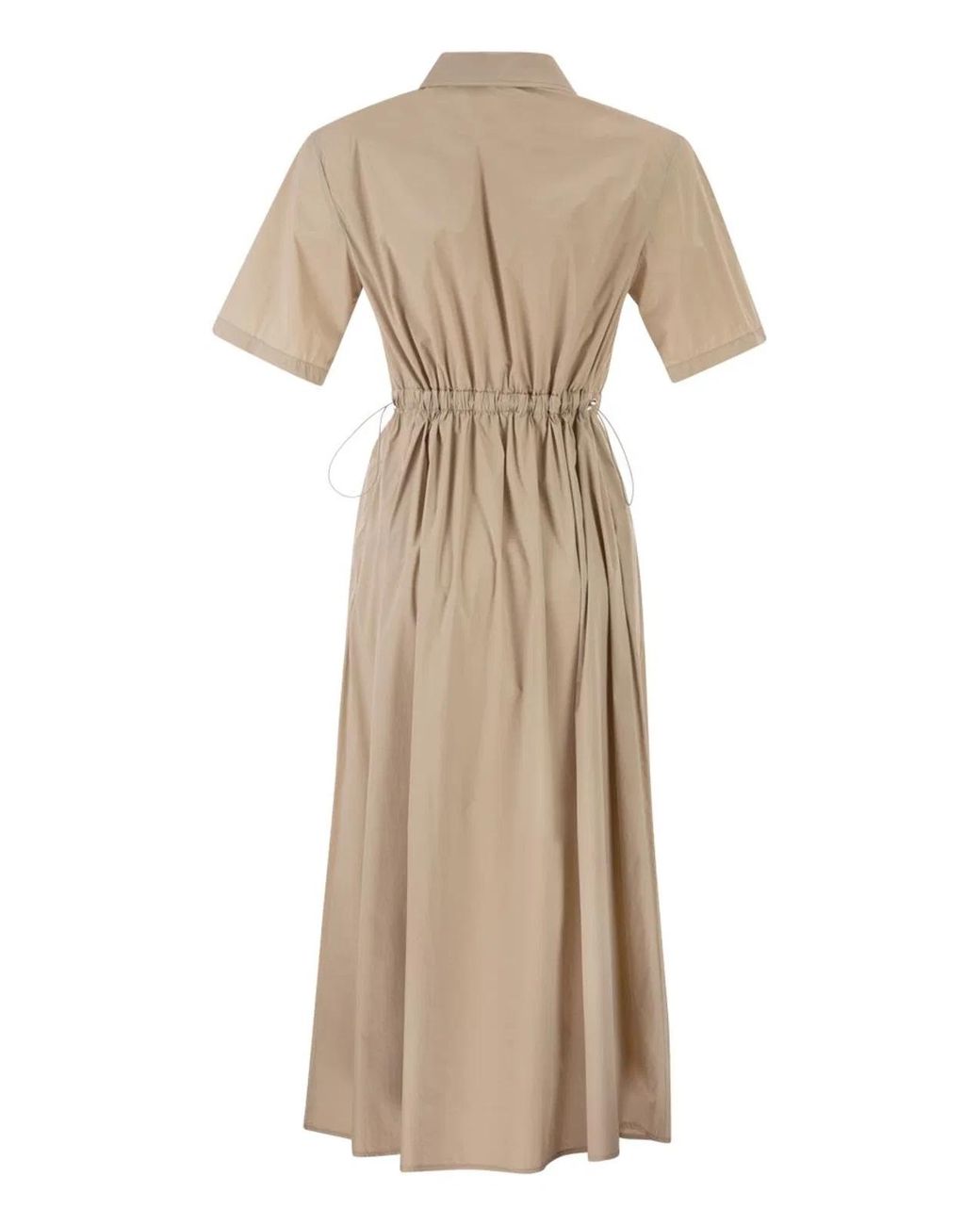 Herno Natural Light Stretch Nylon Dress