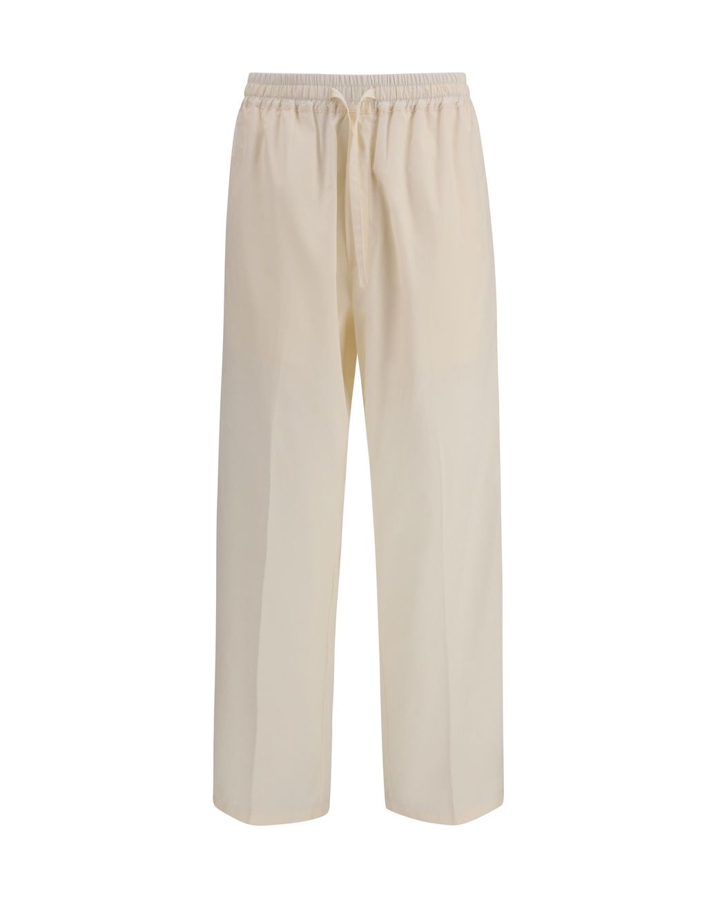 Umit Benan Natural Julian Pants Cotton; Silk for men