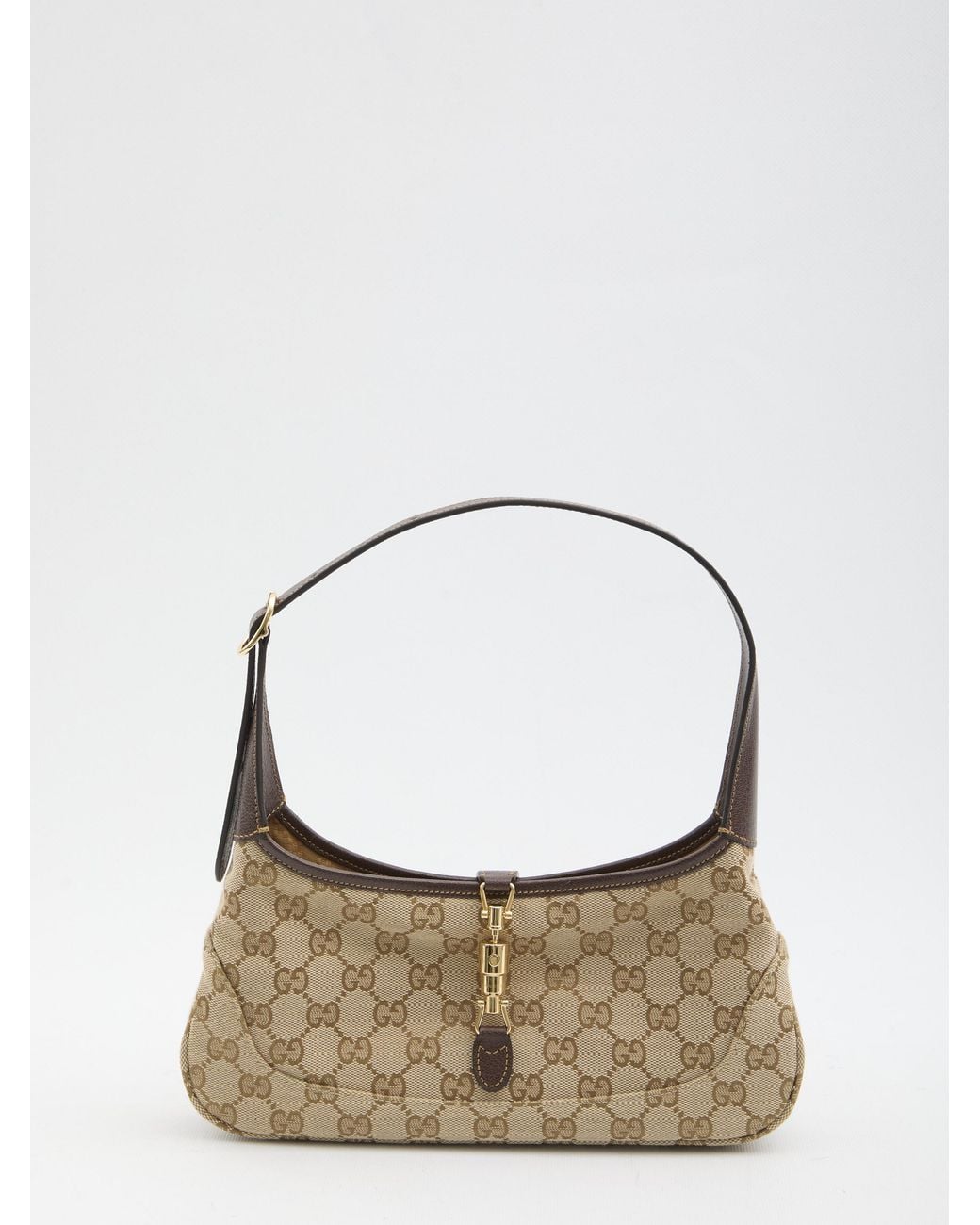 Gucci Brown Medium Jackie Slim Shoulder Bag