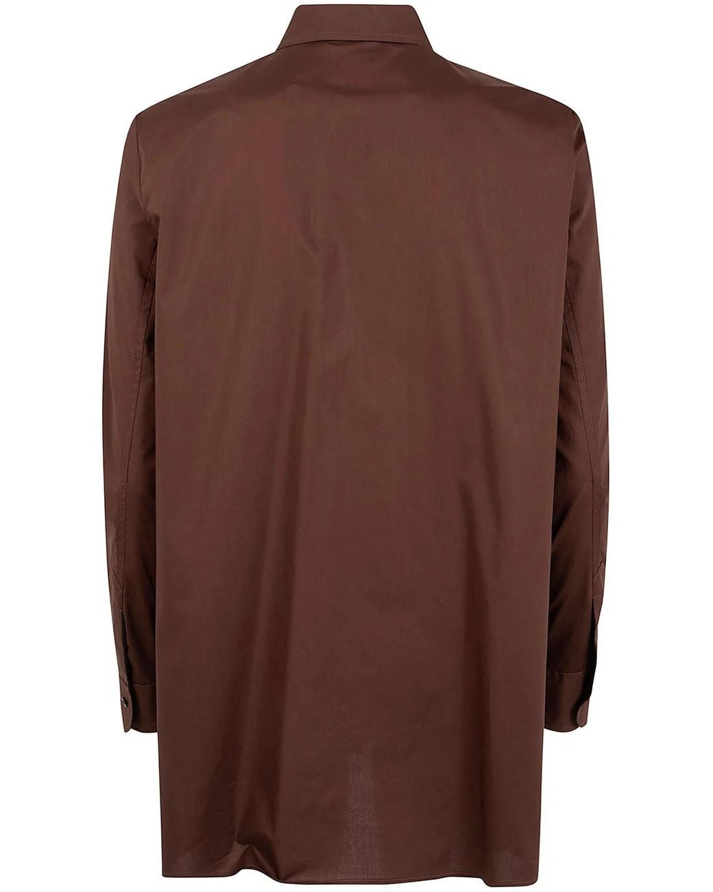 DR. HOPE Brown Long Shirt