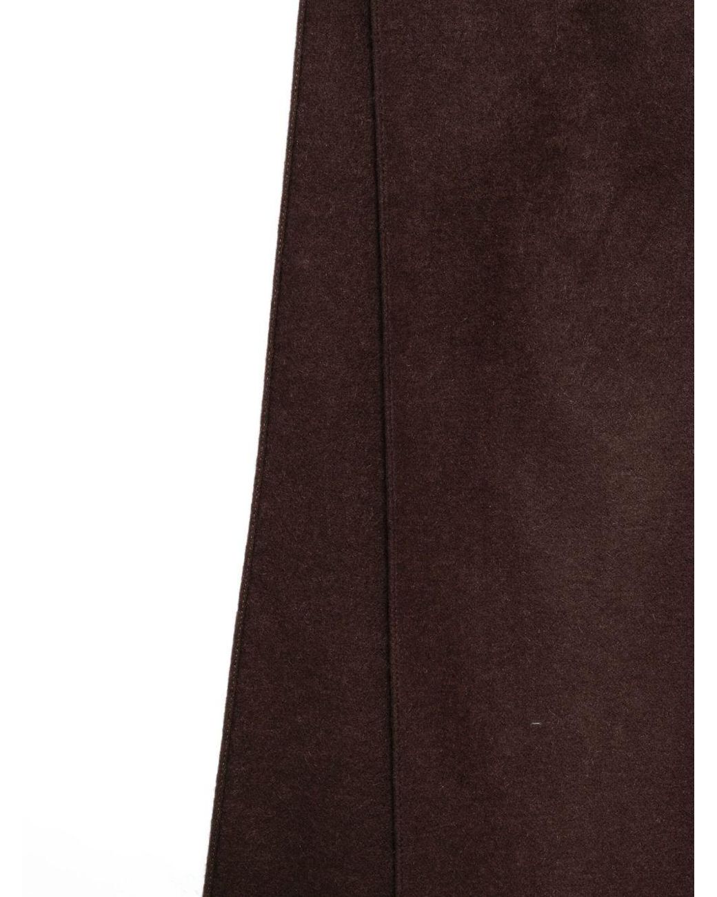 Emporio Armani Brown Classic Tiny Scarf for men