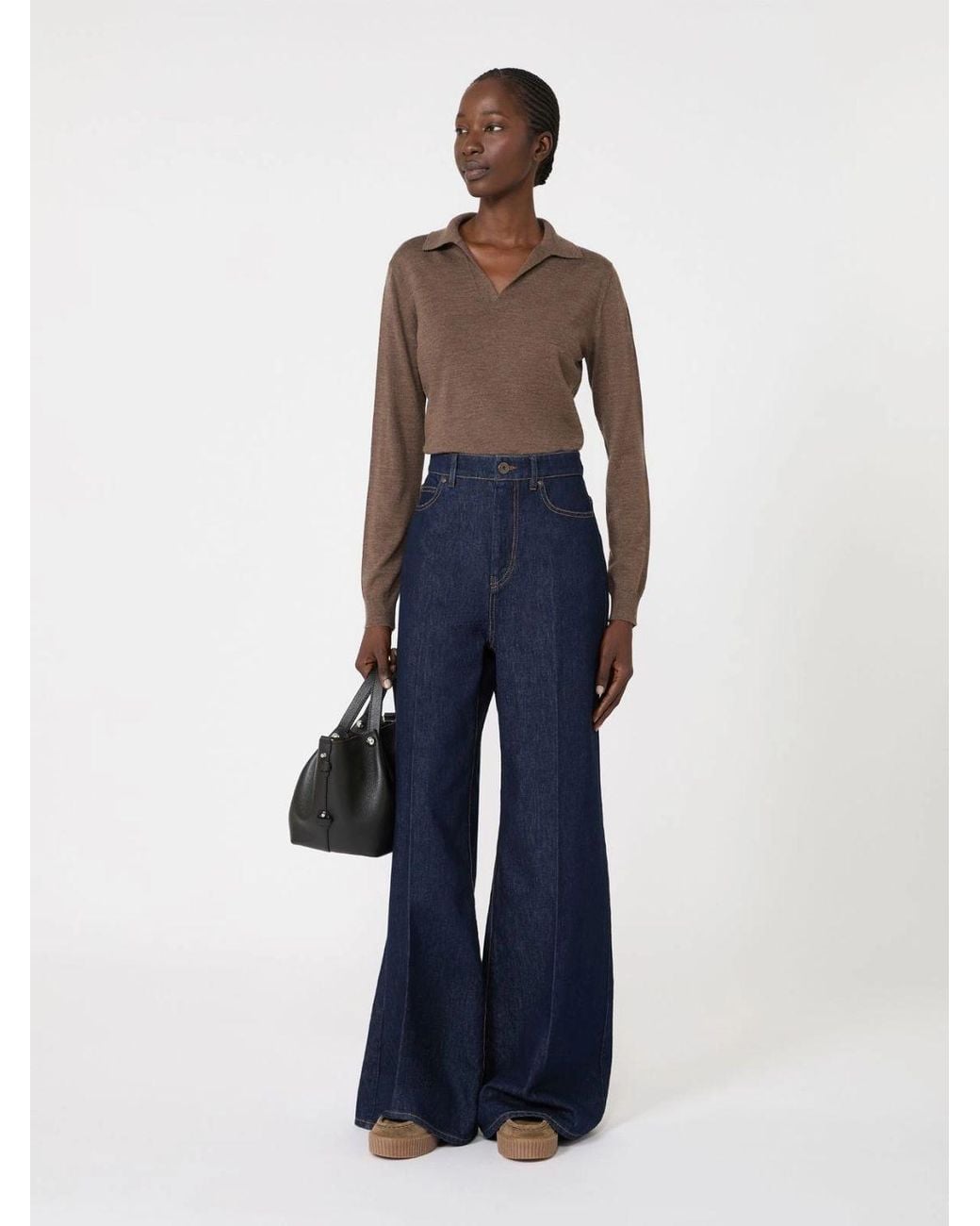 Weekend by Maxmara Brown Wkdcappa Top