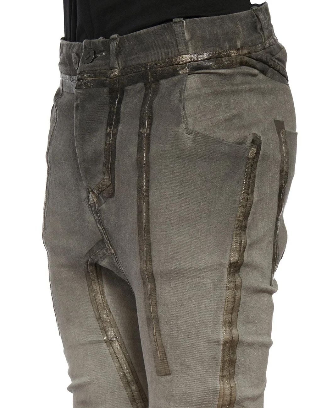 Boris Bidjan Saberi Black Denim Jeans for men