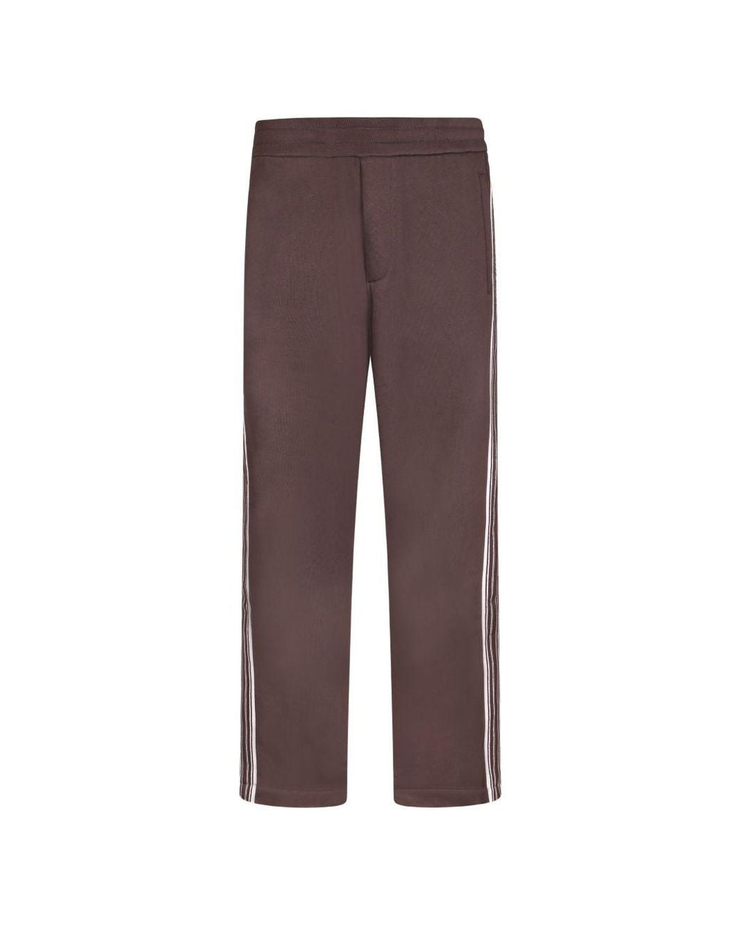 Emporio Armani Brown Cotton Sweatpants for men