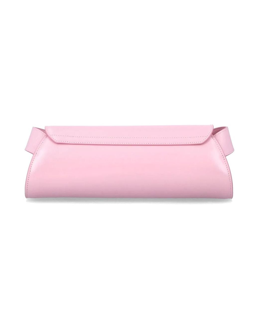 Jil Sander Pink Cannolo Small Leather Bag