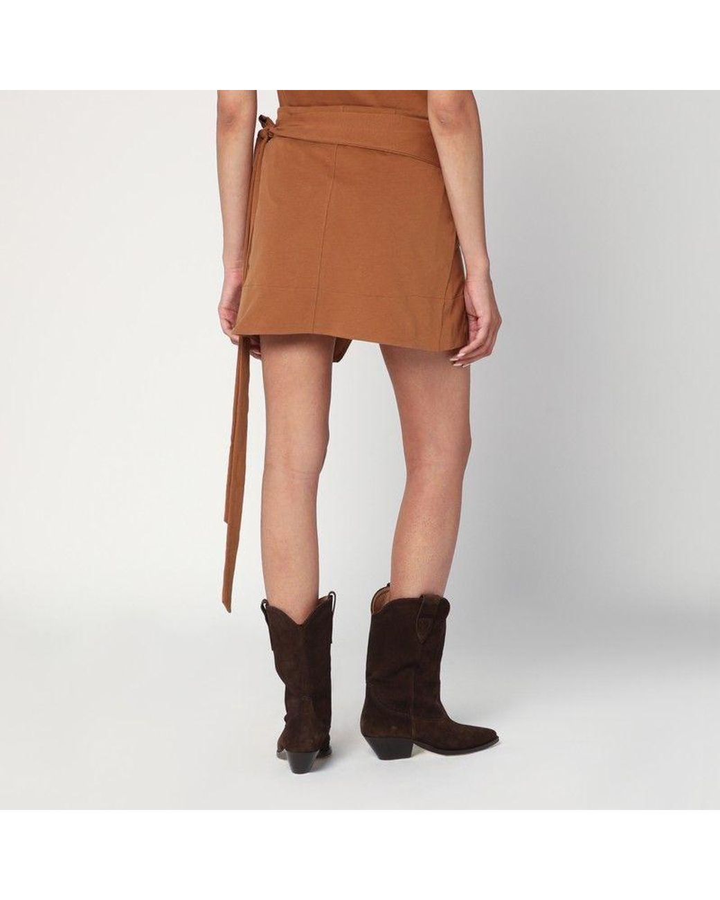 Isabel Marant Brown Caramel-Coloured Berenice Skirt