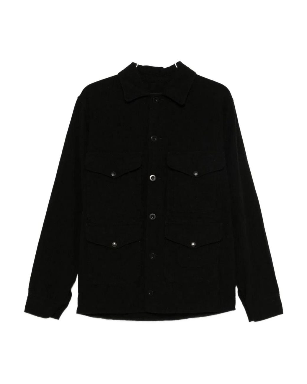 Junya Watanabe Black Wool Blend Jacket for men
