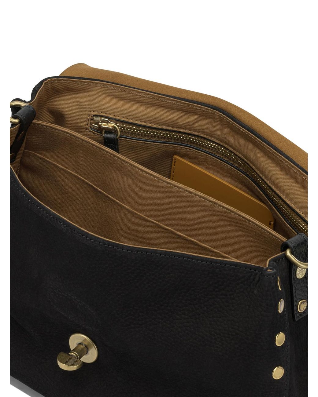 Zanellato Black "Postina" Small Handbag