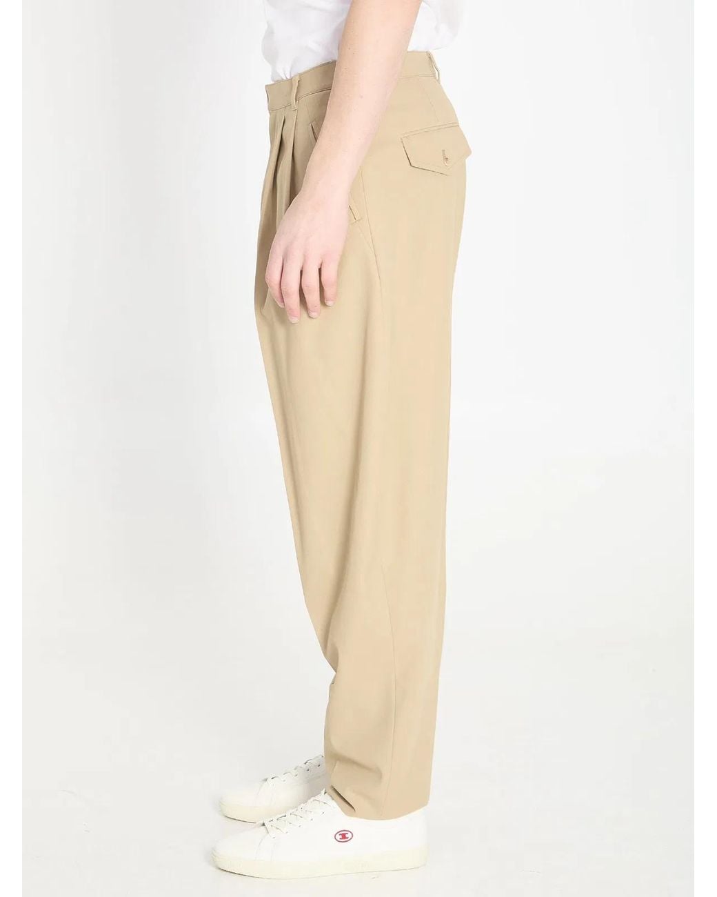 Céline Natural Montauk Cotton Pants for men