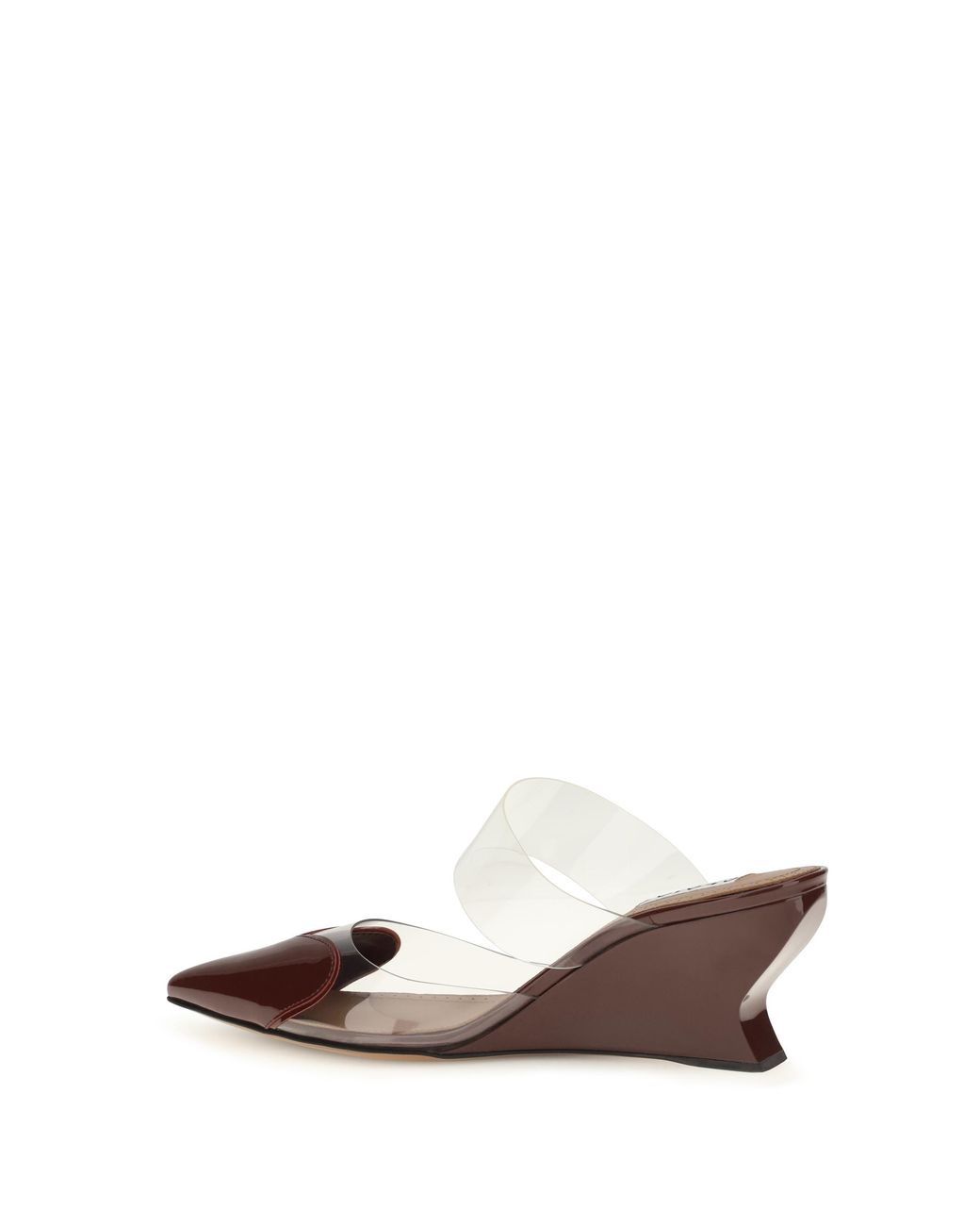 Alaïa Multicolor Alaia Le Coeur Patent Leather Mules