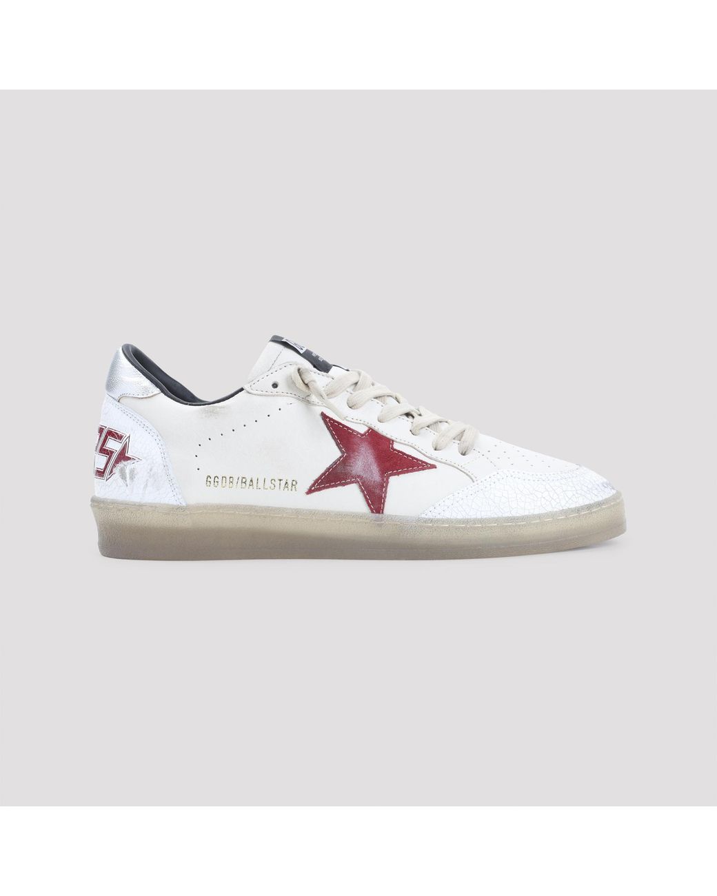 Golden Goose Deluxe Brand White Sneakers Ball Star for men