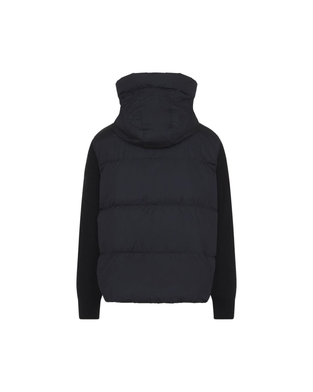Canada Goose Blue Hybridge Grove Knit Hoodie Jacket for men