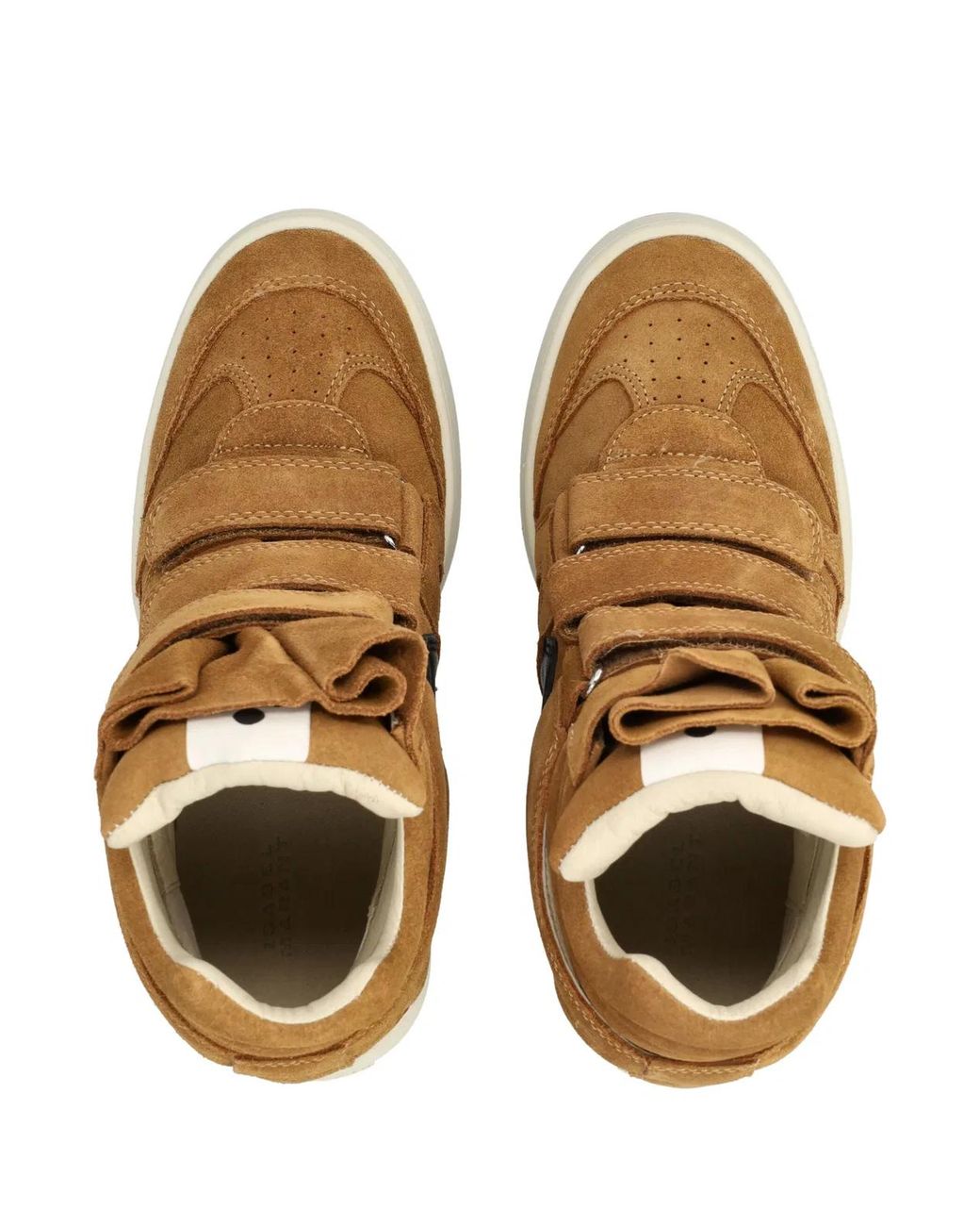 Isabel Marant Brown Im3 Wedge Sneakers
