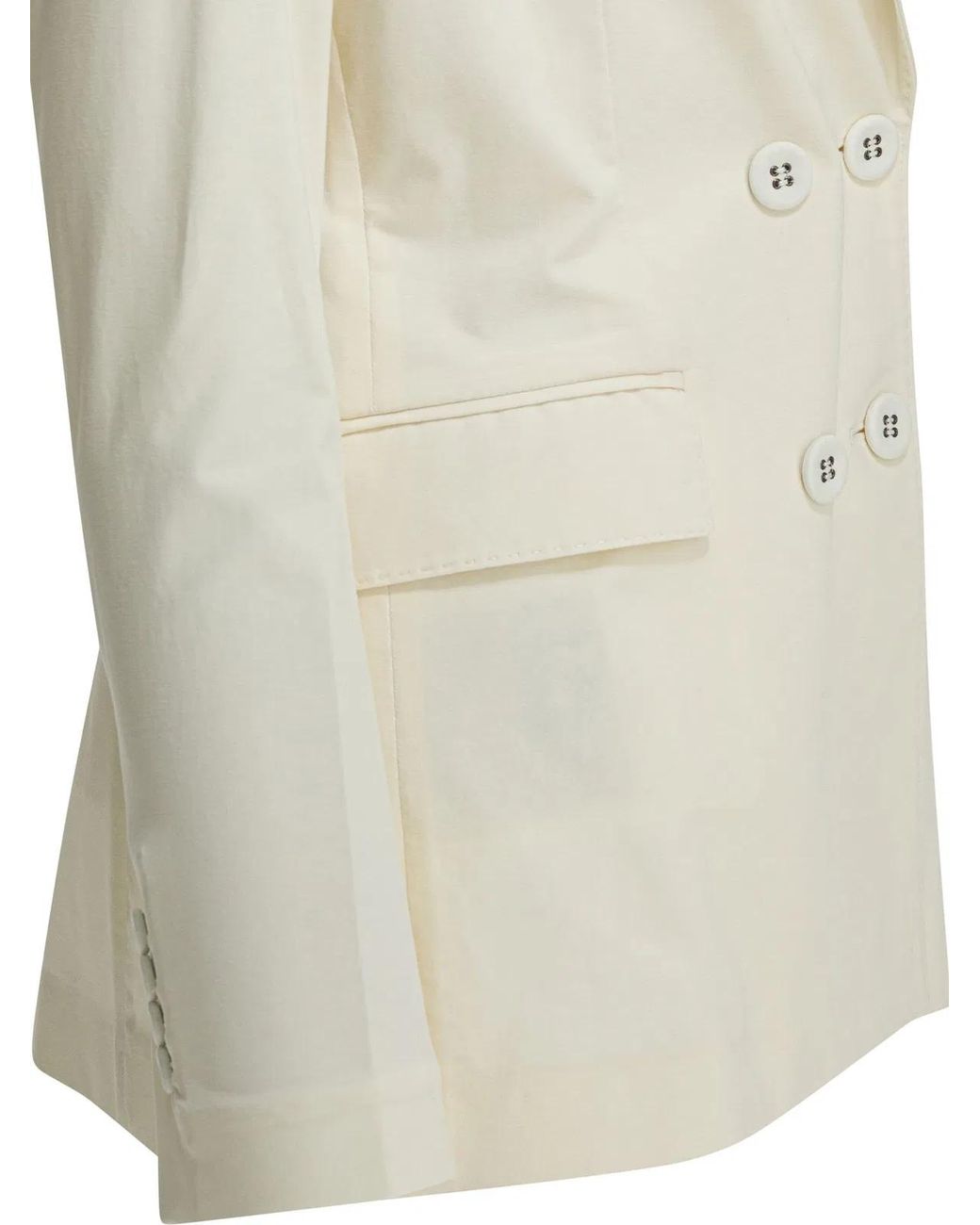 Circolo 1901 Natural Cotton Elastane Jacket