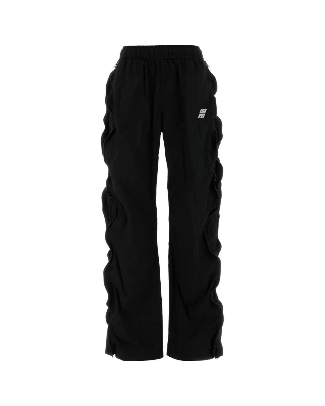 Alexander Wang Black Alexanderwang. T Mid-Rise Zip Cargo Pant