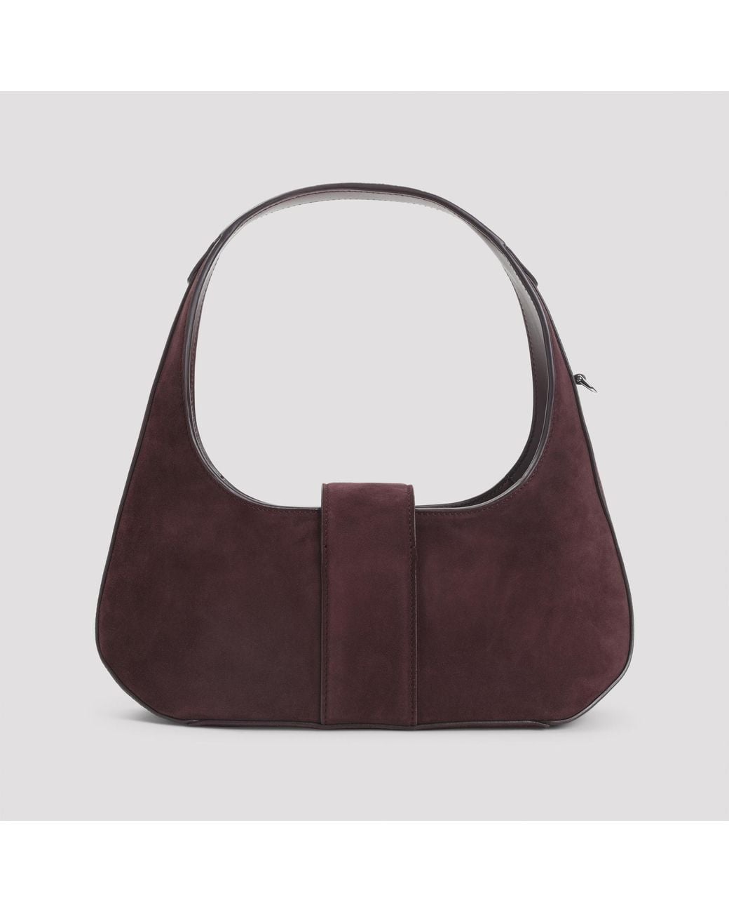 Roger Vivier Brown Mini Belle Vivier Turtle Hobo Shoulder Bag