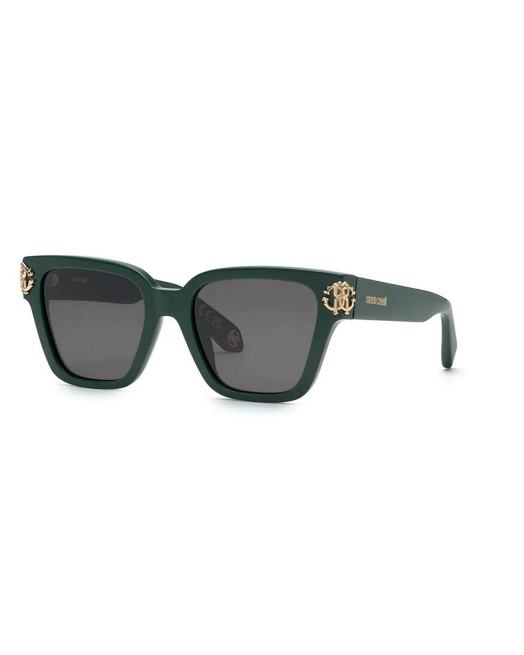 Roberto Cavalli Gray Acetate Sunglasses