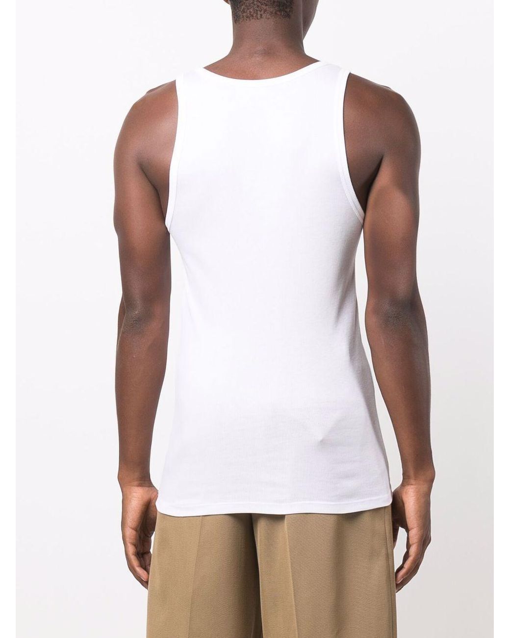 Tom Ford Gray Cotton And Modal Undershirt for men