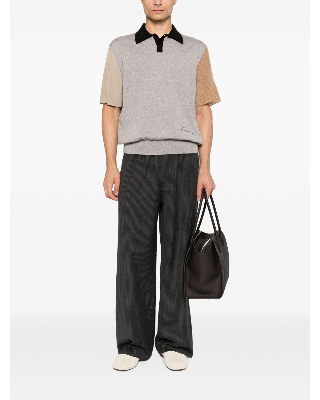 Jacquemus Gray Le Pants Miami for men