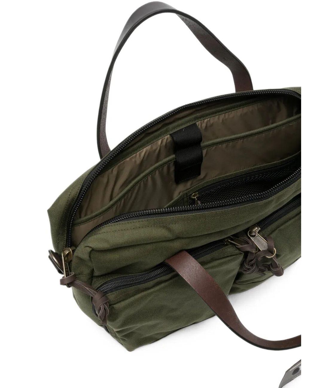 Filson Black "Dryden" Briefcase for men