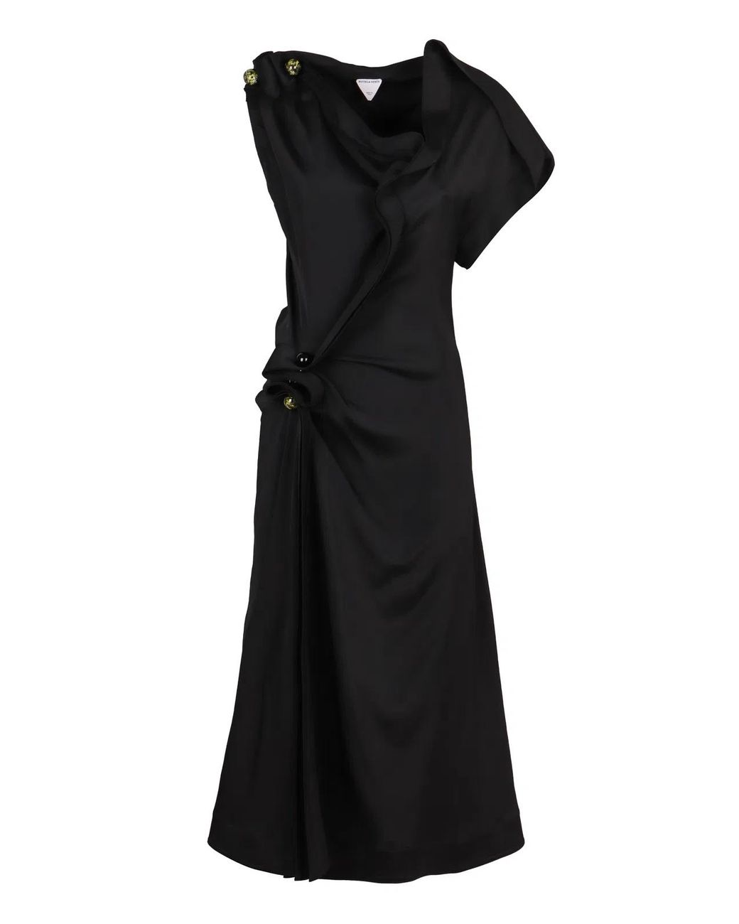 Bottega Veneta Black Viscose Dress